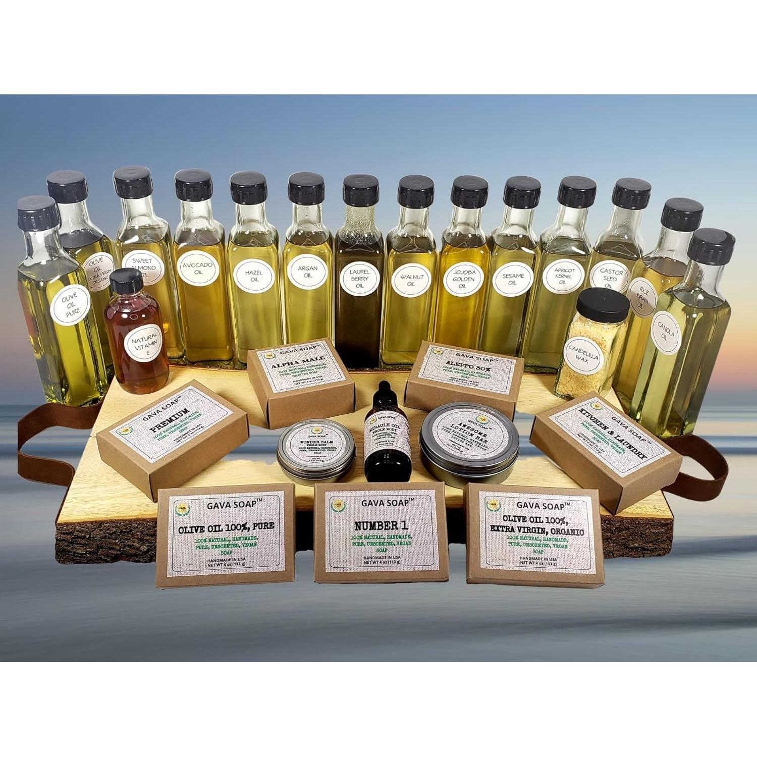 Jabón Vegano GAVA SOAP 113g Hecho a Mano Sin Fragancia