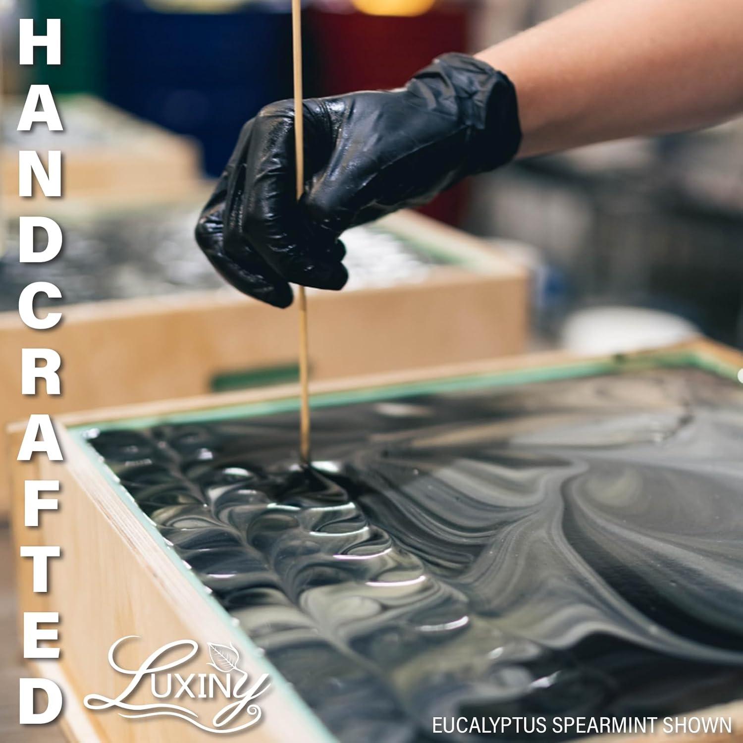 Jabón Natural Vegano Luxiny Naranja y Pachulí 3 Unidades 113g