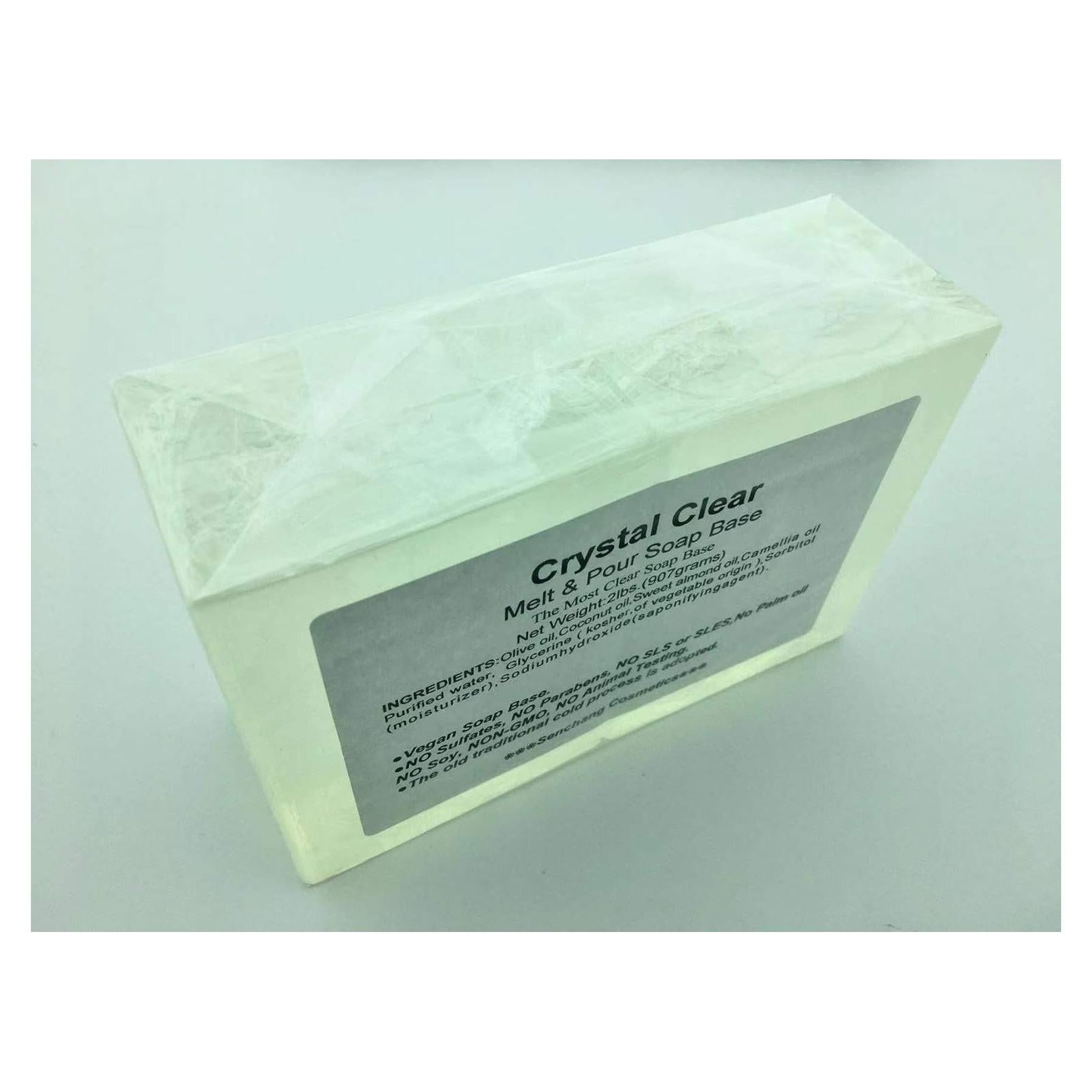 Base de Jabón de Glicerina Vegana Senchang 0.91 kg Clara