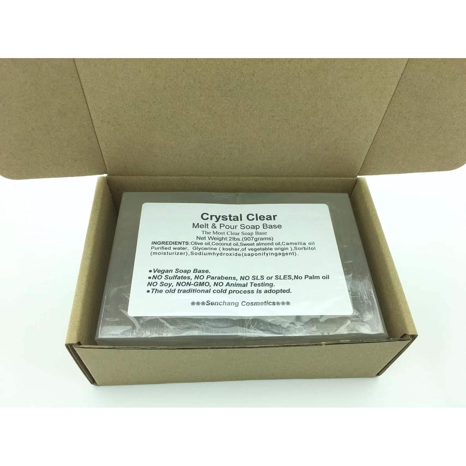 Base de Jabón de Glicerina Vegana Senchang 0.91 kg Clara