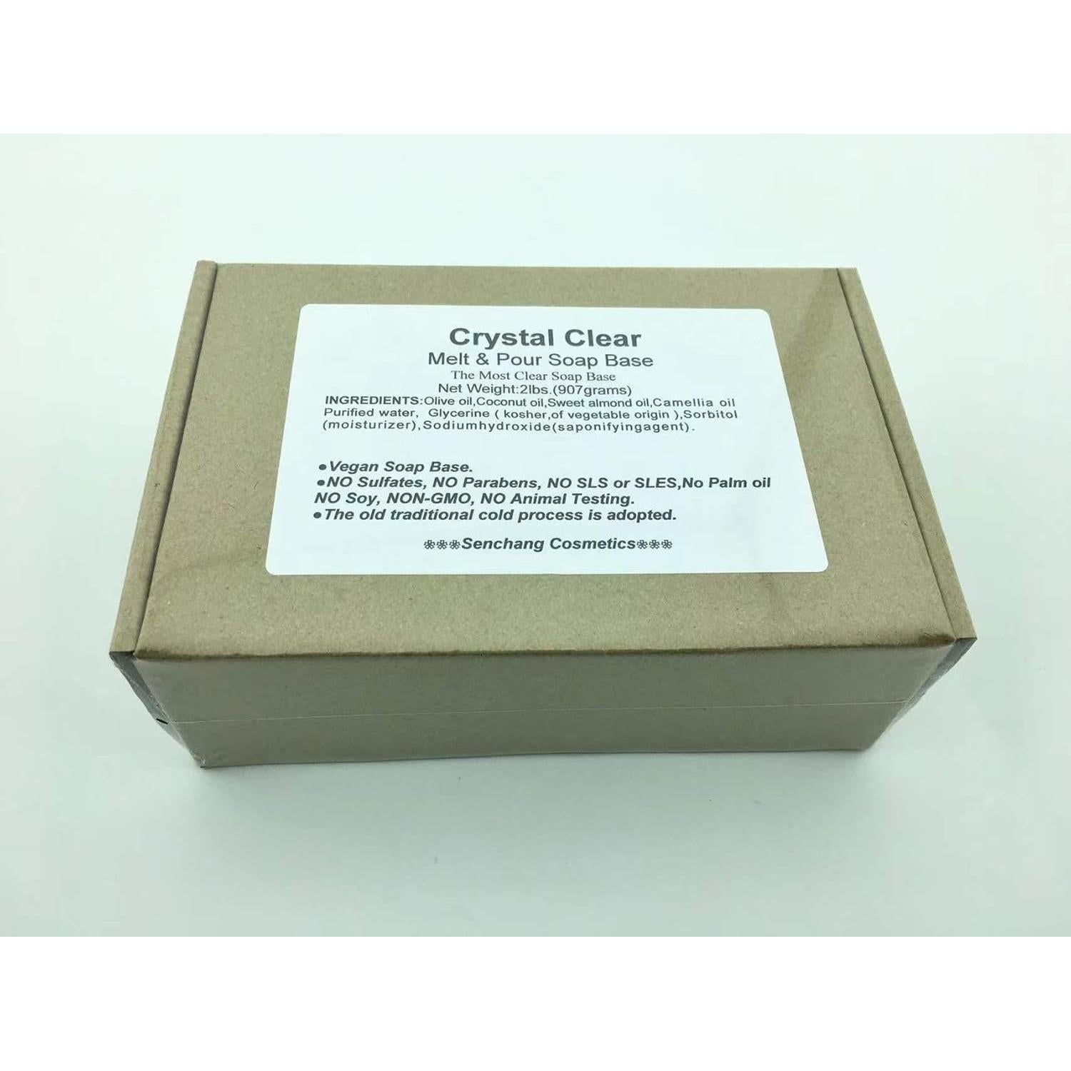 Base de Jabón de Glicerina Vegana Senchang 0.91 kg Clara