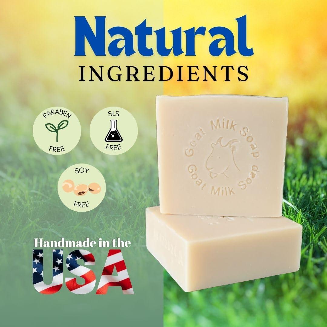 Jabón Artesanal de Leche de Cabra SQUIDIO 106g x2 Hidratante