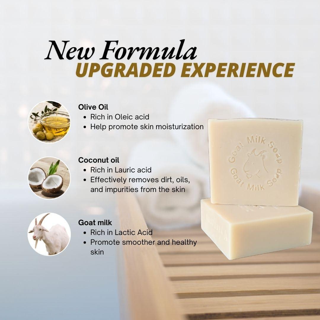 Jabón Artesanal de Leche de Cabra SQUIDIO 106g x2 Hidratante