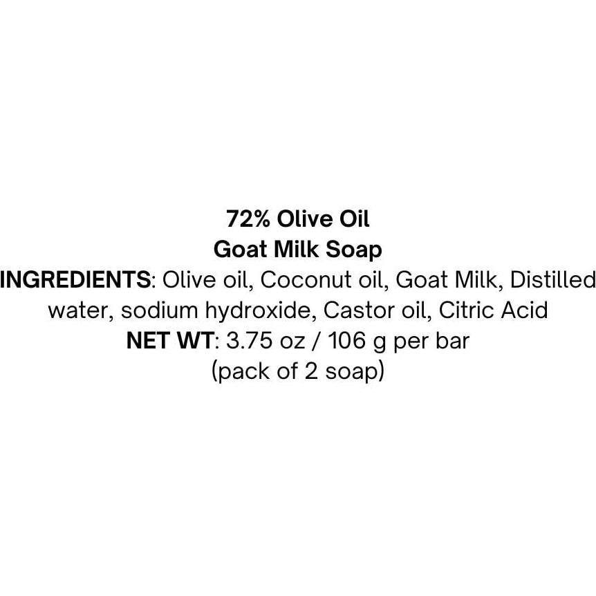 Jabón Artesanal de Leche de Cabra SQUIDIO 106g x2 Hidratante