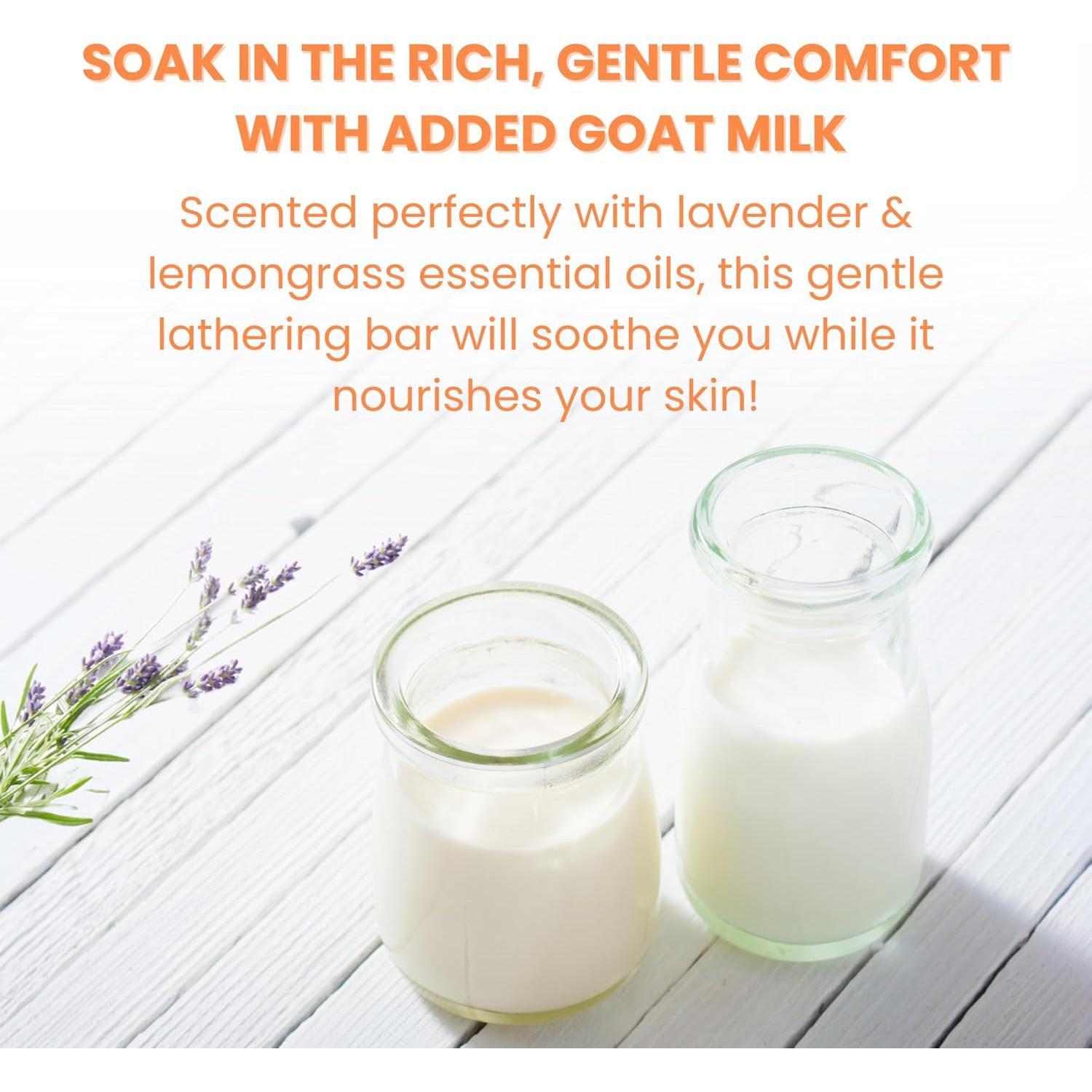 Jabón Natural Hidratante Soak Street con Leche de Cabra 425g