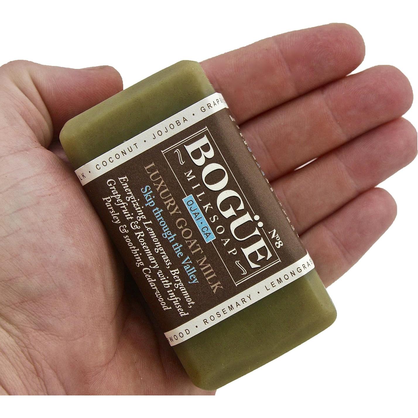 Jabón de Leche de Cabra Hecho a Mano Bogue No.8 133g