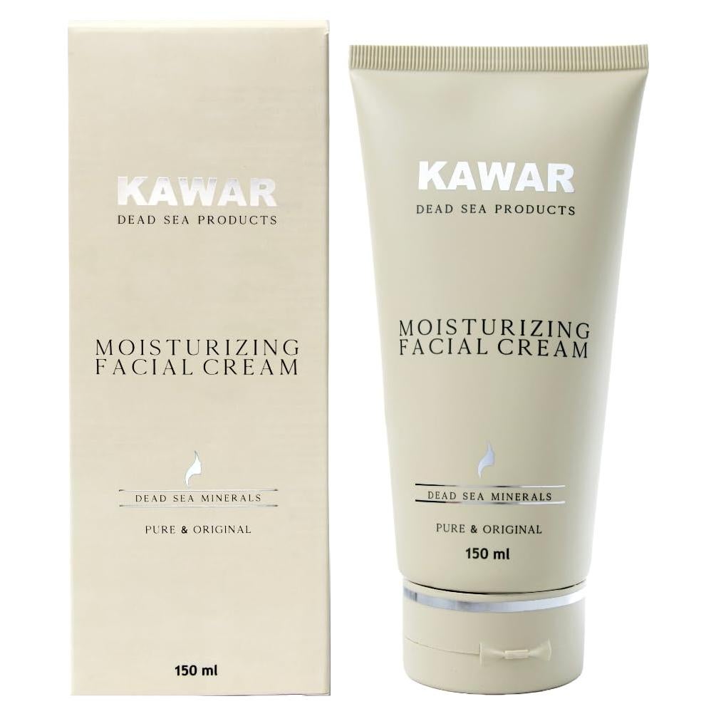 Crema Hidratante Facial KAWAR del Mar Muerto 151.4 ml - Vegana