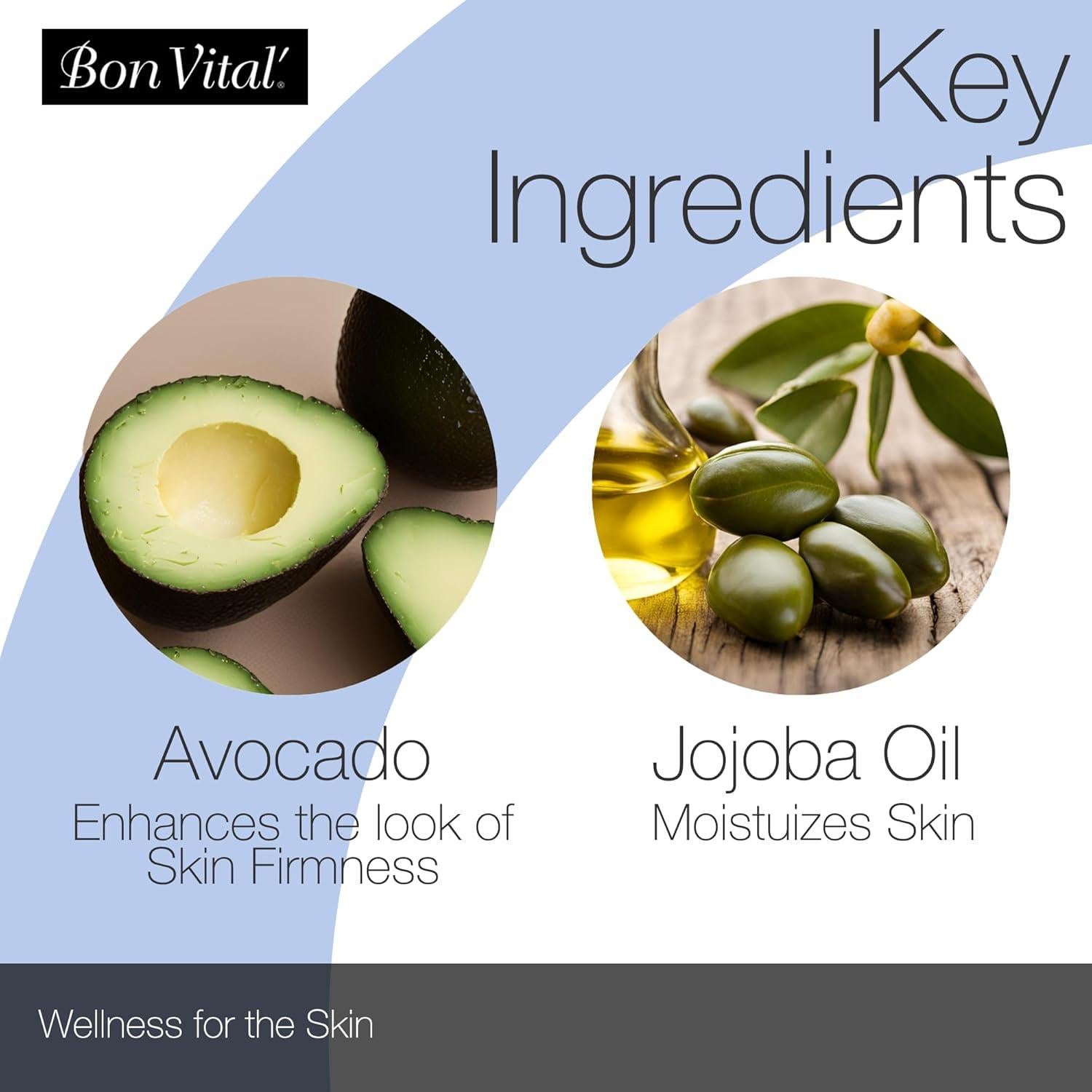 Crema de Masaje Bon Vital 19L con Aloe Vera y Vitaminas