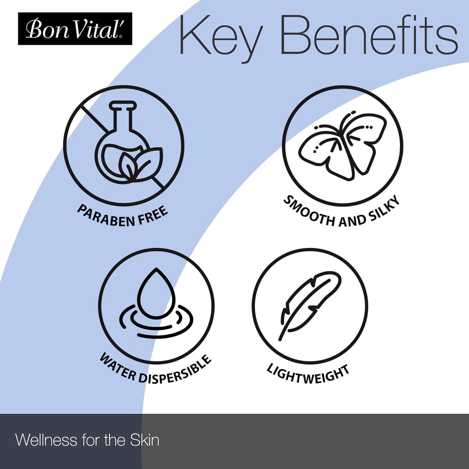 Crema de Masaje Bon Vital 19L con Aloe Vera y Vitaminas