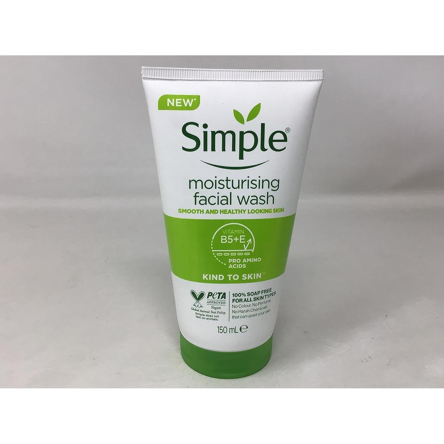 Limpiador Facial Hidratante Simple 4x5 oz Piel Sensible