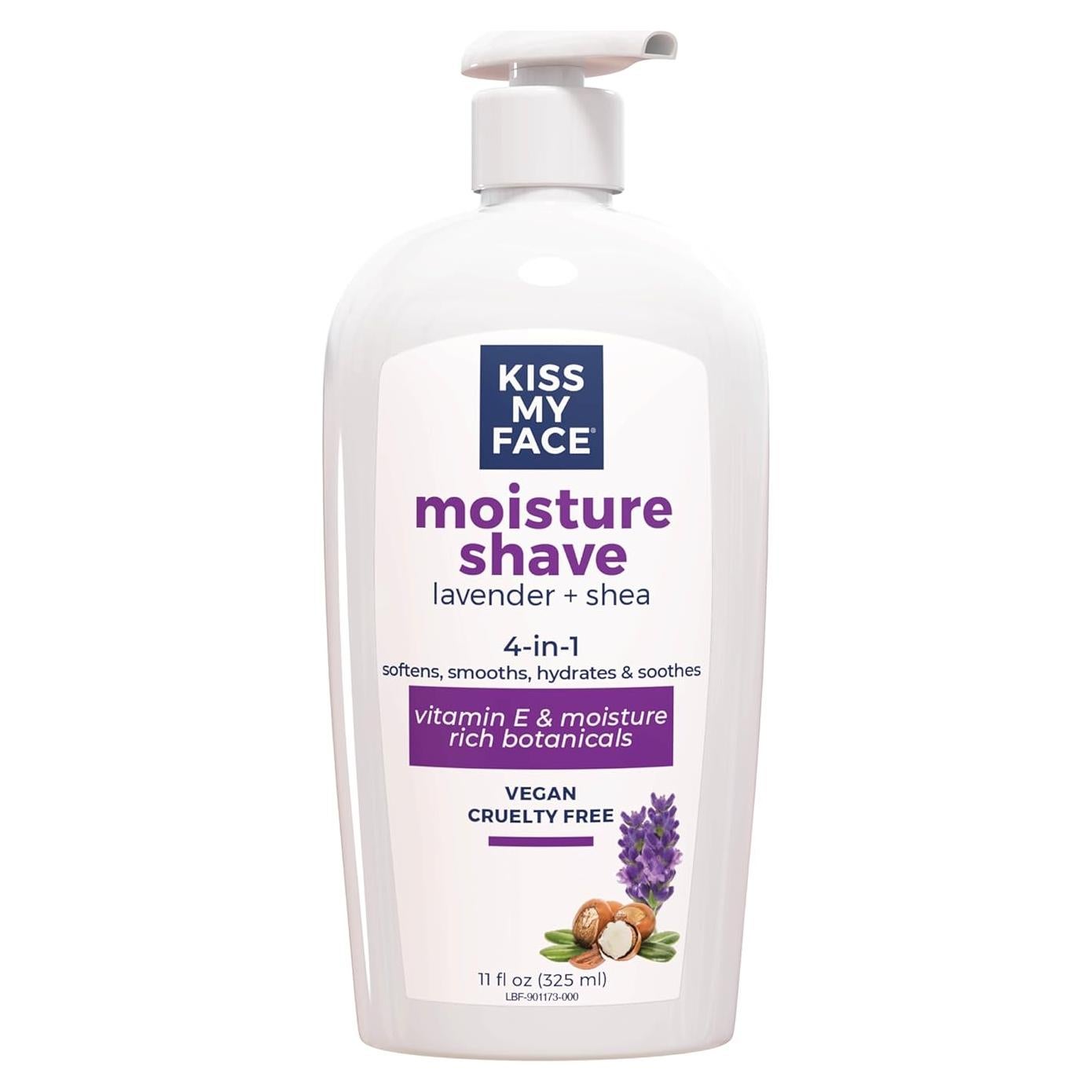 Crema de Afeitado Hidratante Kiss My Face 325 ml Lavanda