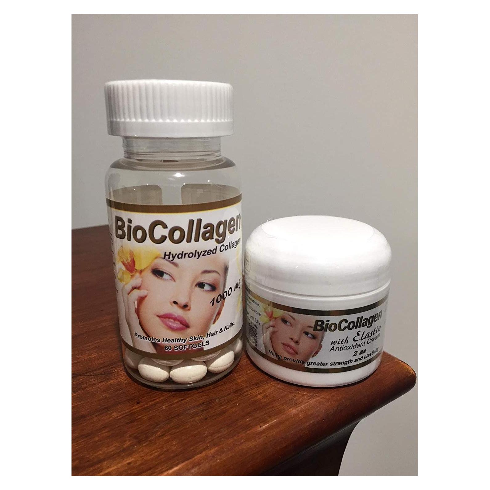 Set Bio Colágeno Hidrolizado 1000 mg + Crema Antioxidante 60 ml