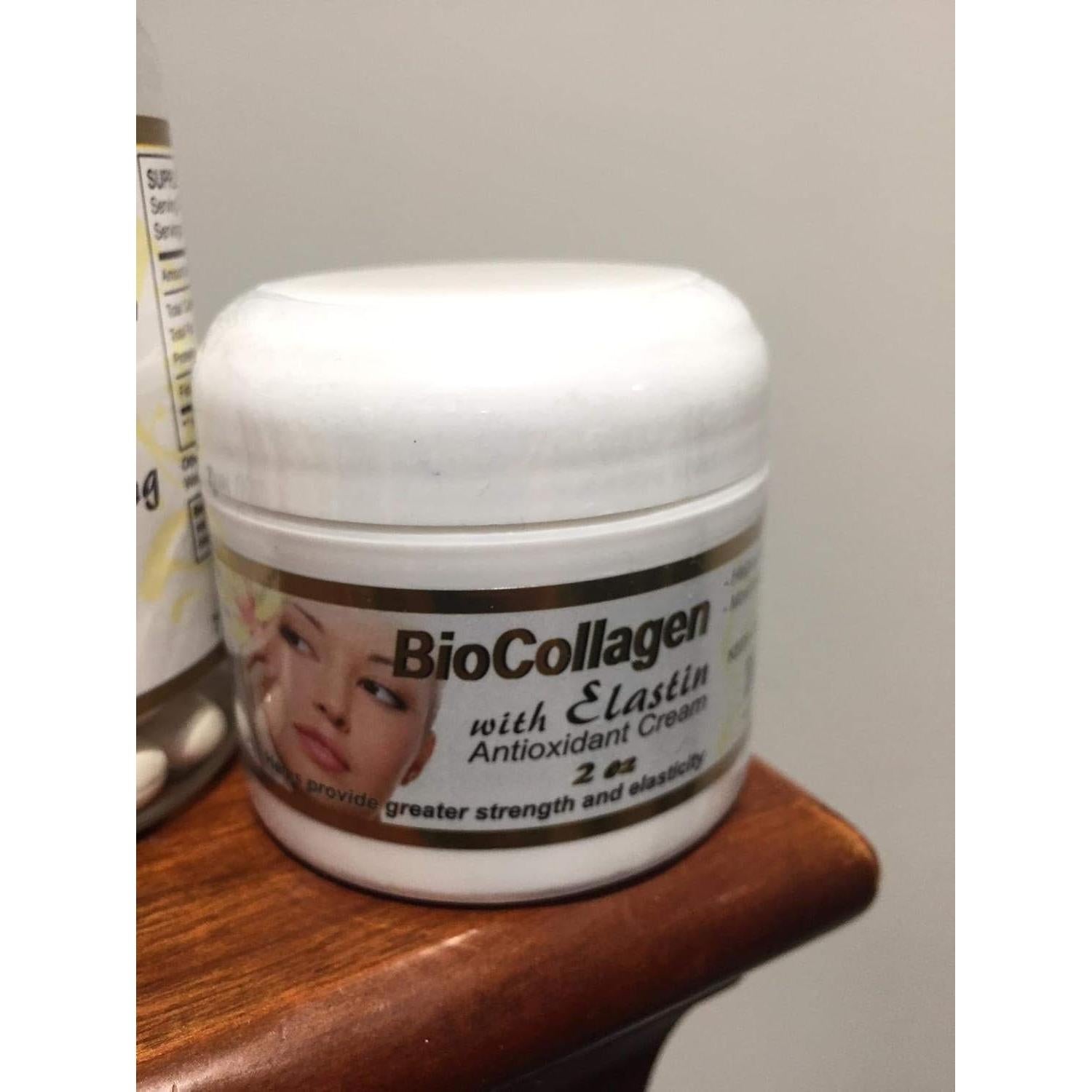 Set Bio Colágeno Hidrolizado 1000 mg + Crema Antioxidante 60 ml