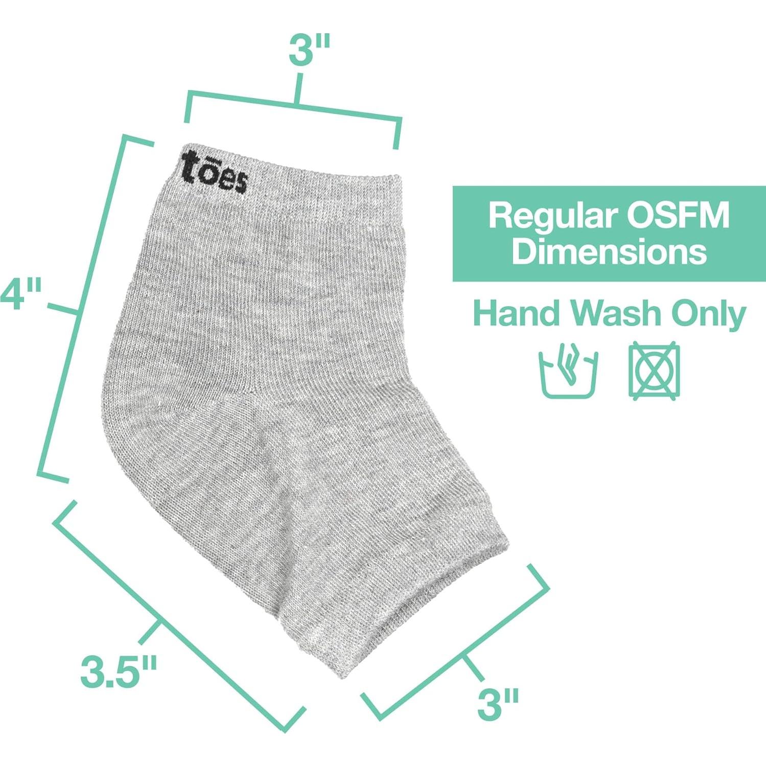 Calcetines Hidratantes ZenToes para Hombre - Algodón con Gel