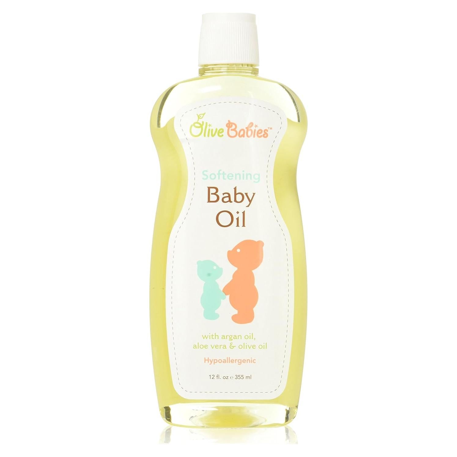 Aceite Suavizante para Bebés Olive Babies 355 ml - Hipoalergénico