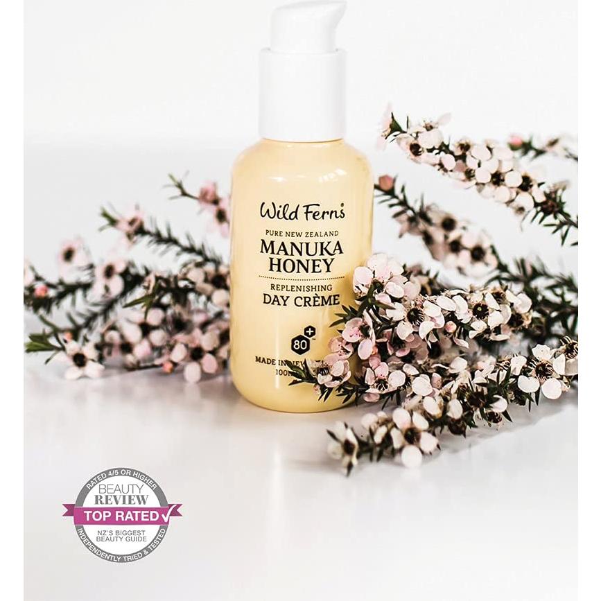Crema de Día Rehidratante Wild Ferns Miel de Manuka 100ml