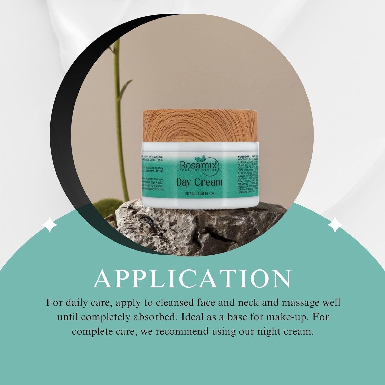 Crema Hidratante Facial Diaria Rosamix 50 ml Ácido Hialurónico