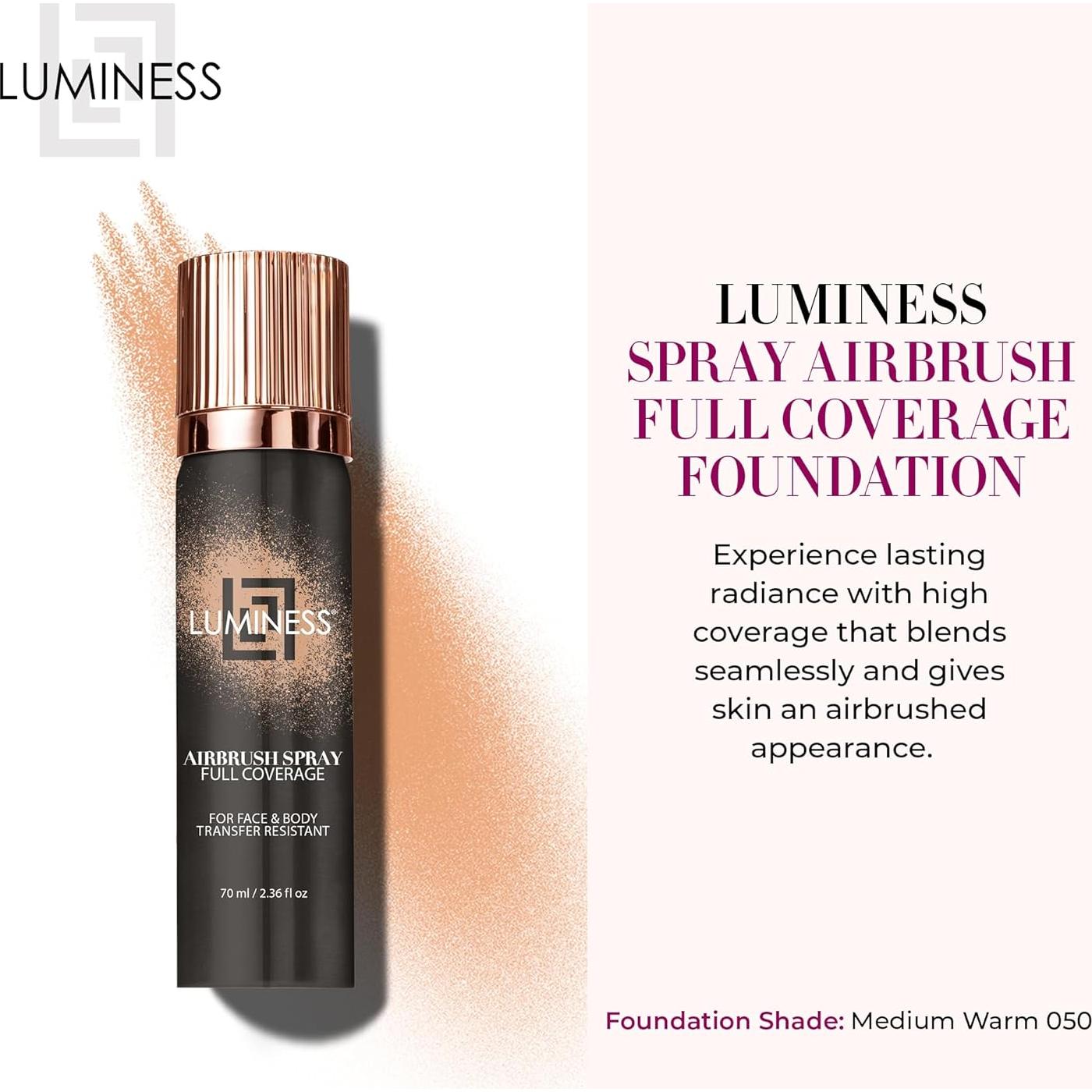 Base de Maquillaje LUMINESS Airbrush 050 - Cobertura Completa 69.96 ml