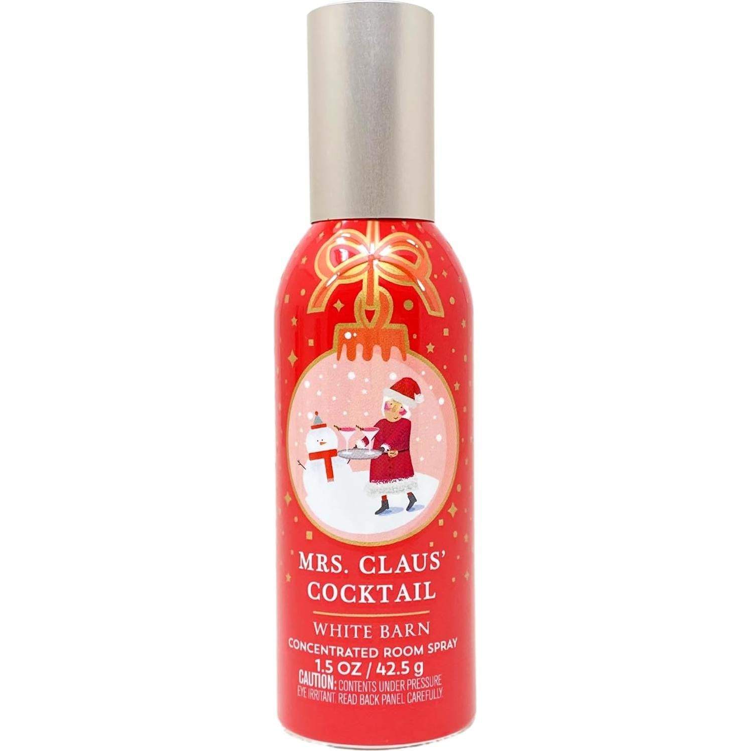 Spray de habitación concentrado Sra. Claus Bath & Body Works 3 piezas