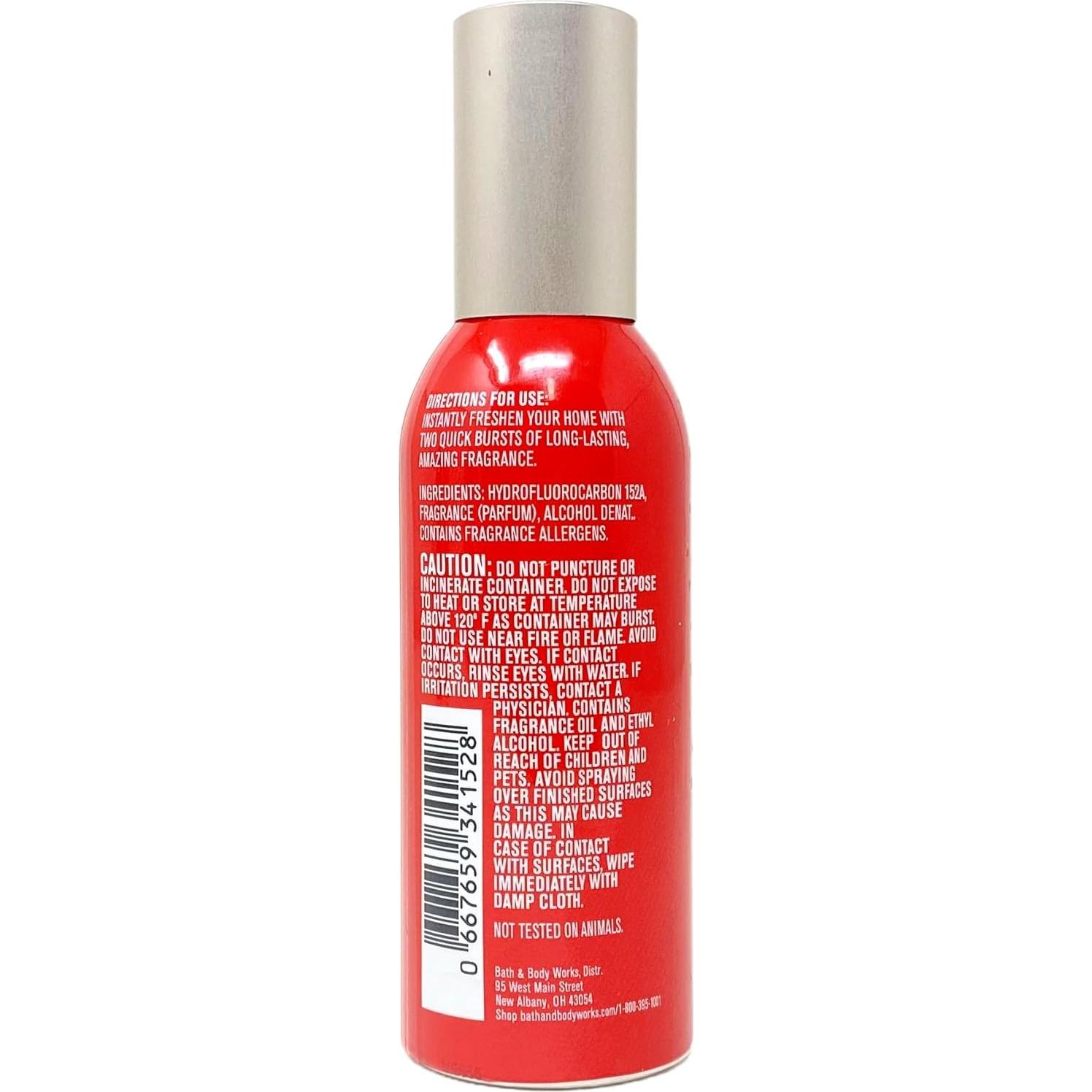 Spray de habitación concentrado Sra. Claus Bath & Body Works 3 piezas
