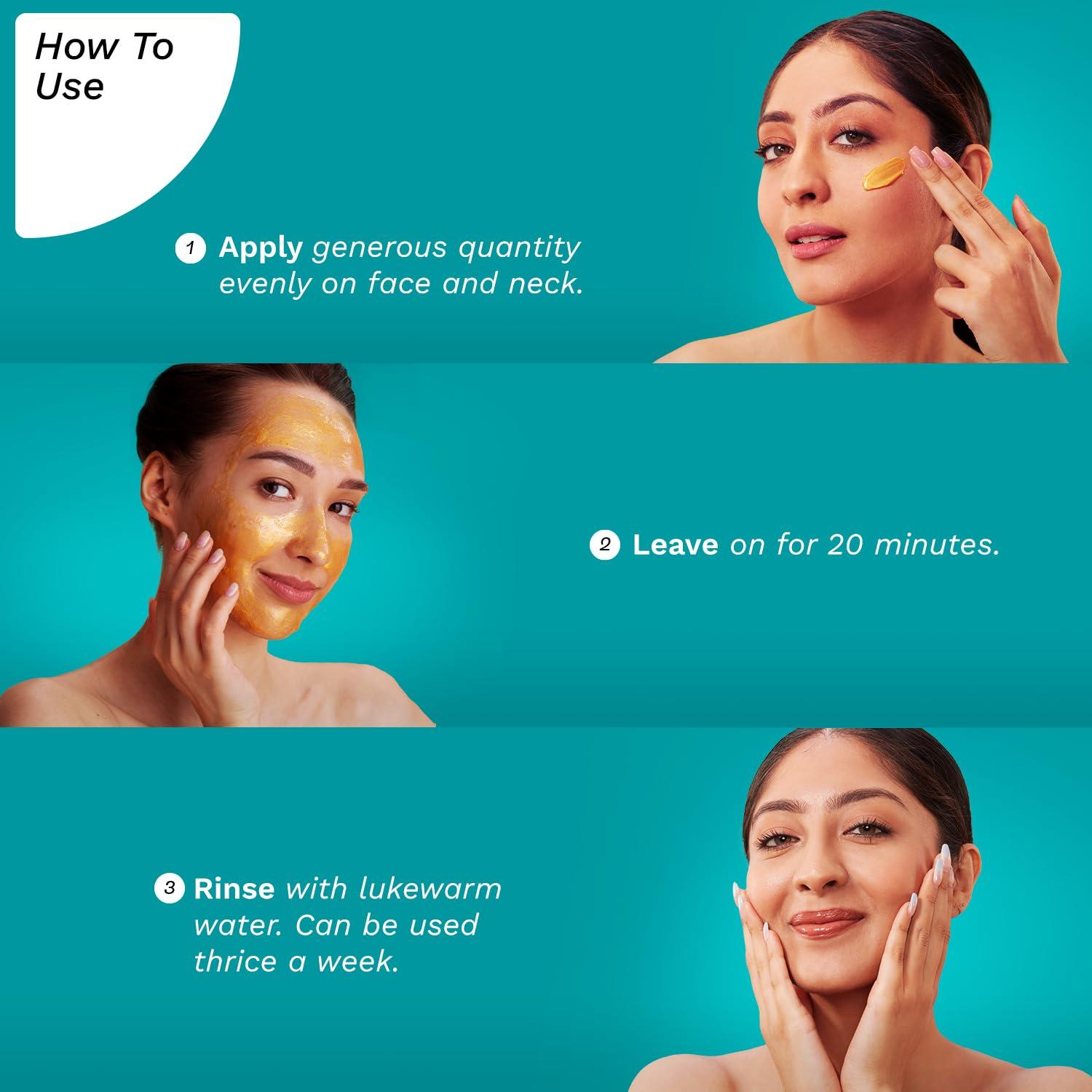 Mascarilla Facial de Oro 24K Pilgrim 50g Hidratante Rejuvenecedora