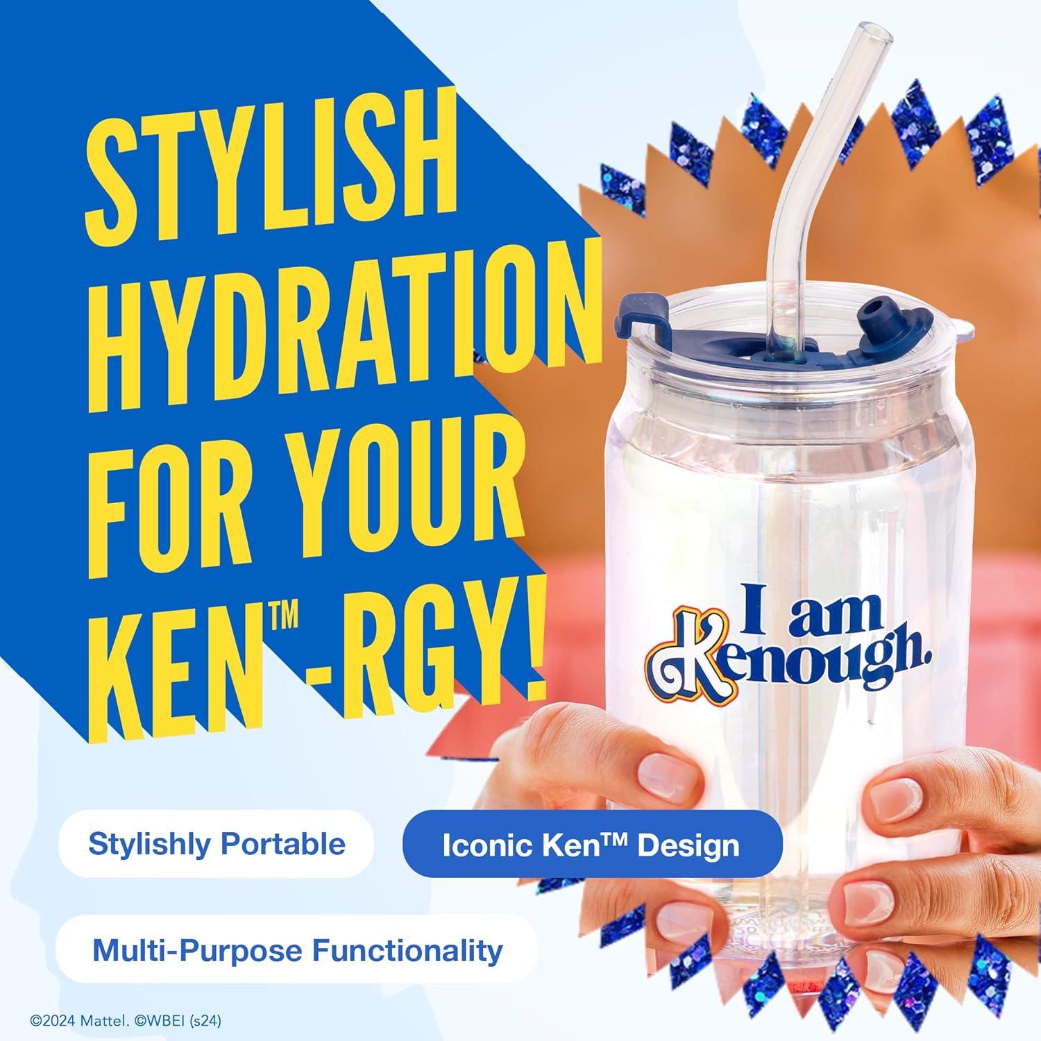 Set de 2 Tazas de Vidrio Dragon Glassware Barbie 473 ml