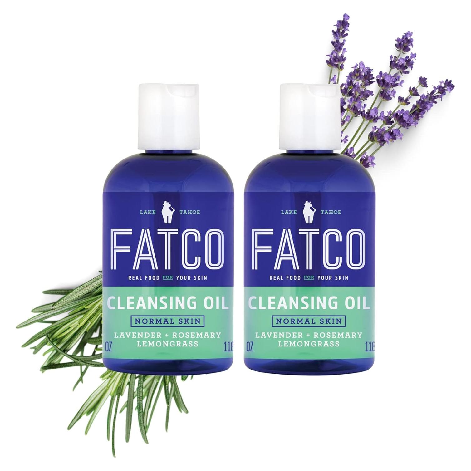 Limpiador Facial Aceite FATCO 2-Pack 59 ml Lavanda Romero