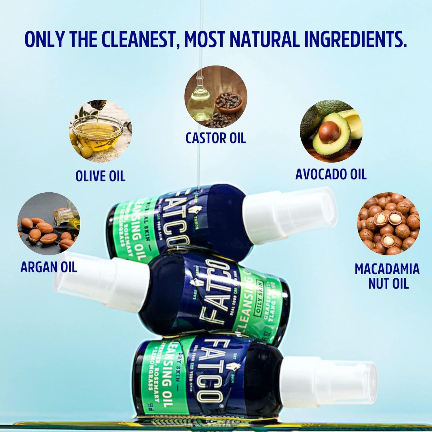 Limpiador Facial Aceite FATCO 2-Pack 59 ml Lavanda Romero