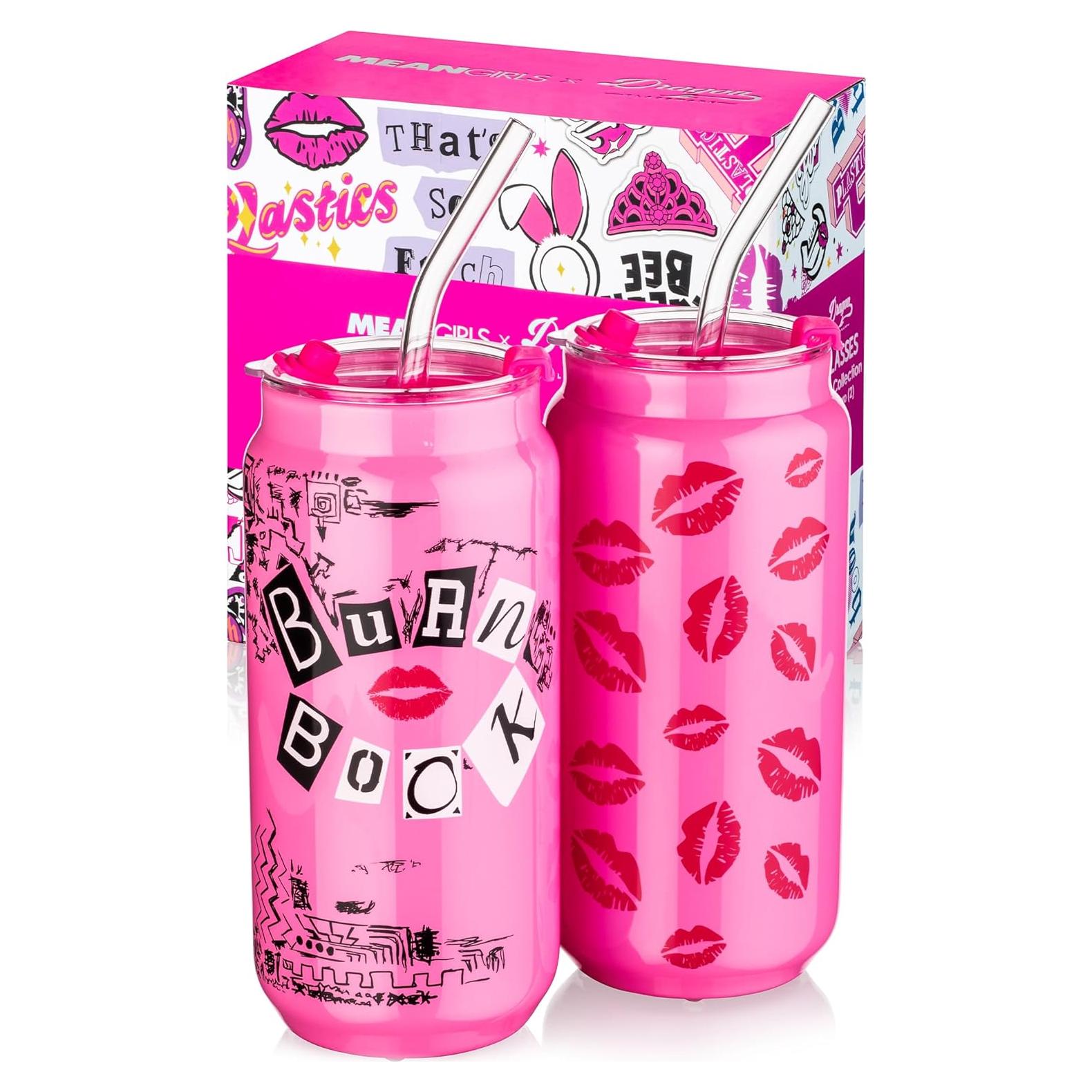 Vasos de Cristal Dragon Glassware Mean Girls 20 oz Set 2