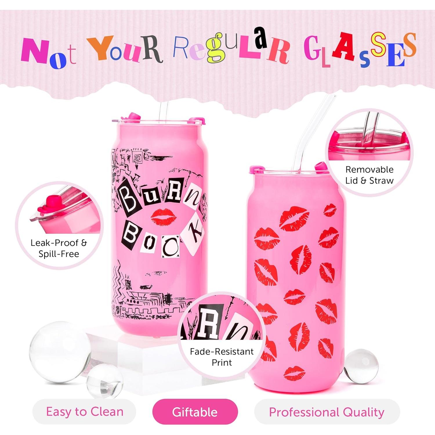 Vasos de Cristal Dragon Glassware Mean Girls 20 oz Set 2