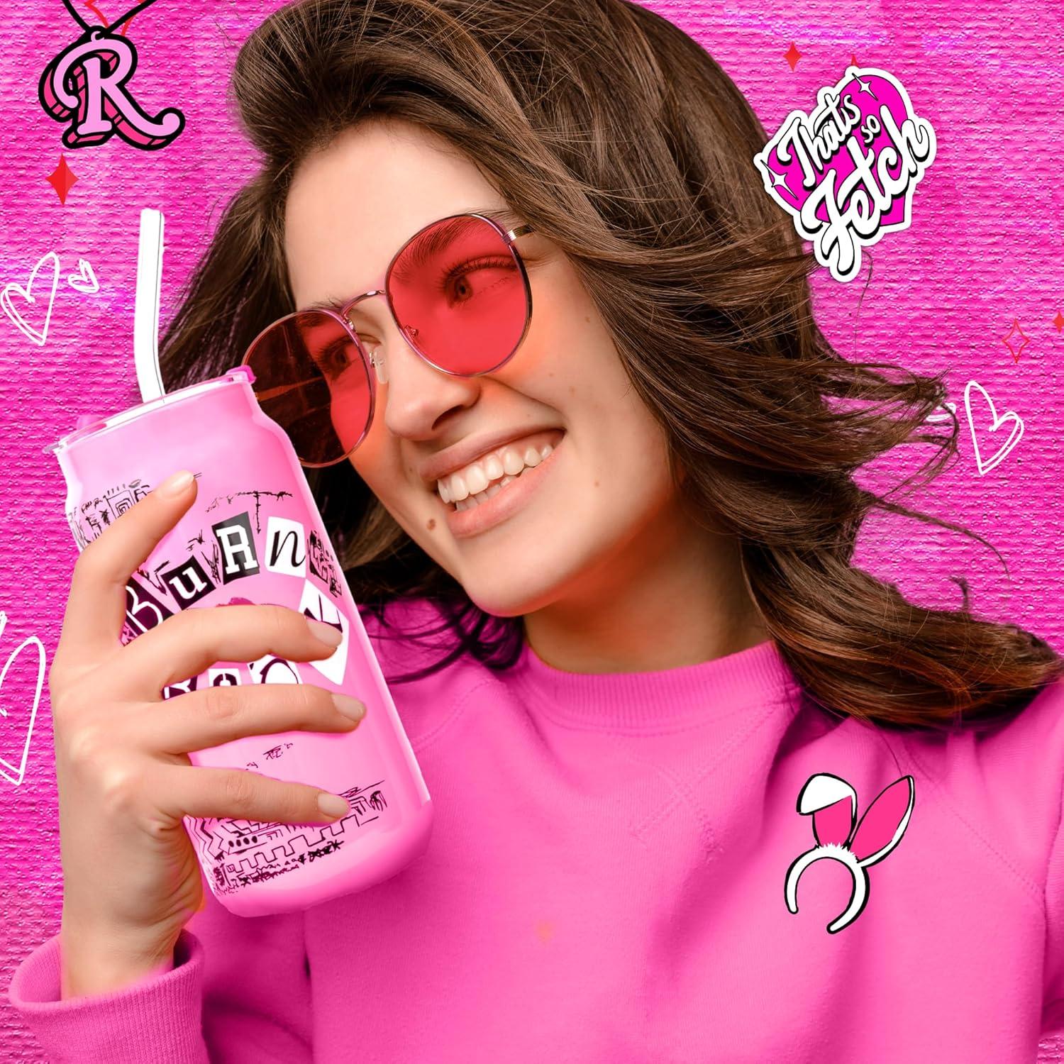 Vasos de Cristal Dragon Glassware Mean Girls 20 oz Set 2