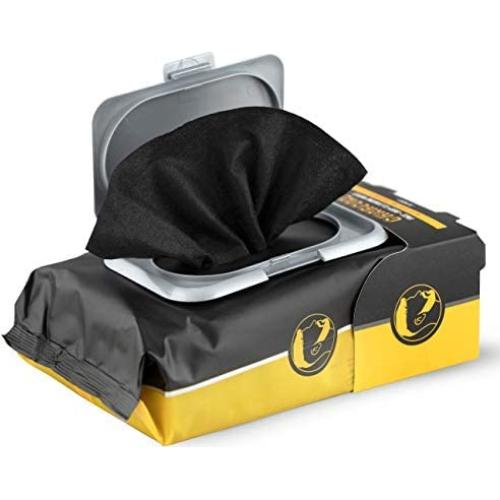 Toallitas de limpieza facial y corporal Nobleman, carbón, 30 unidades