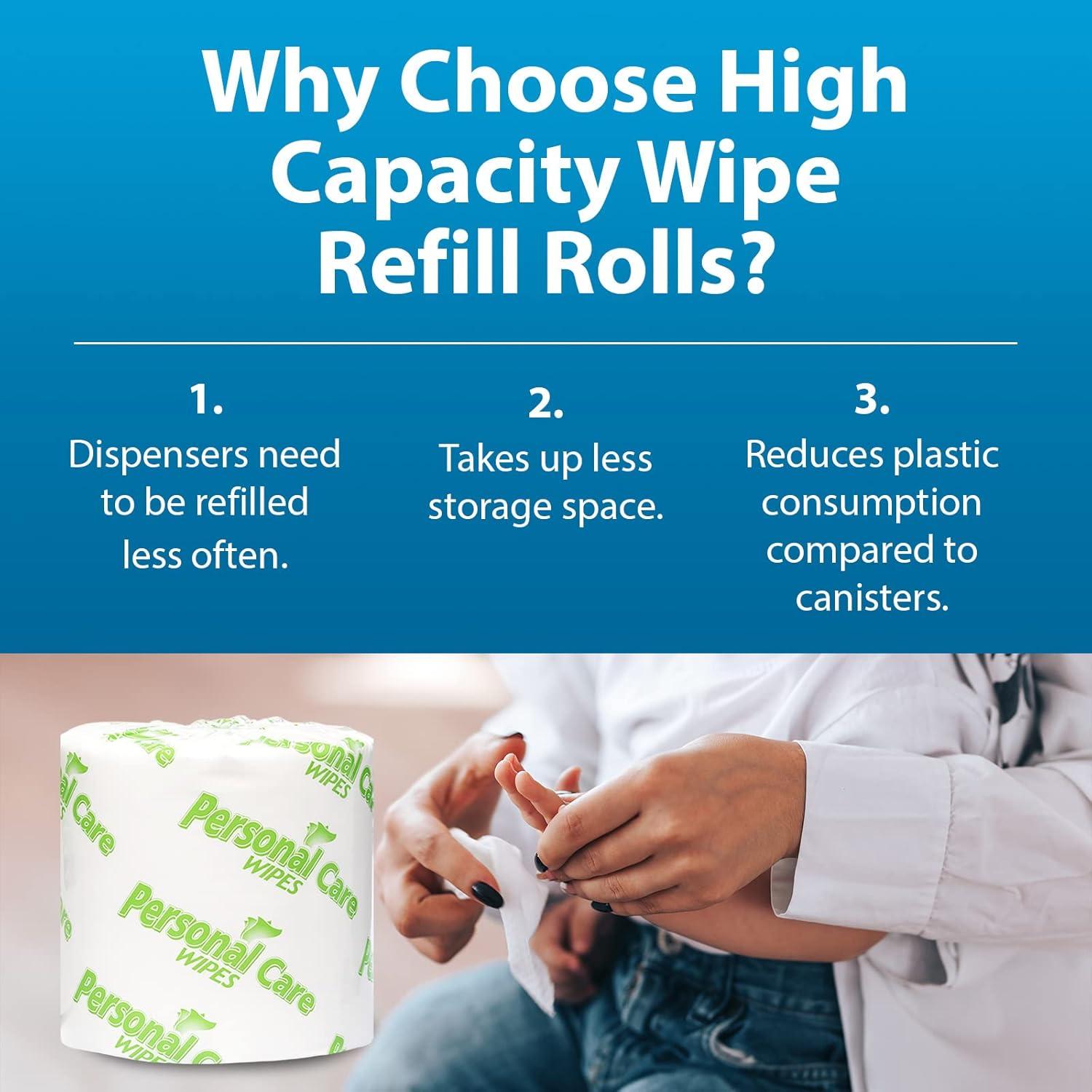 Toallitas Desechables Touch Point 1800 Unidades Aloe Vera