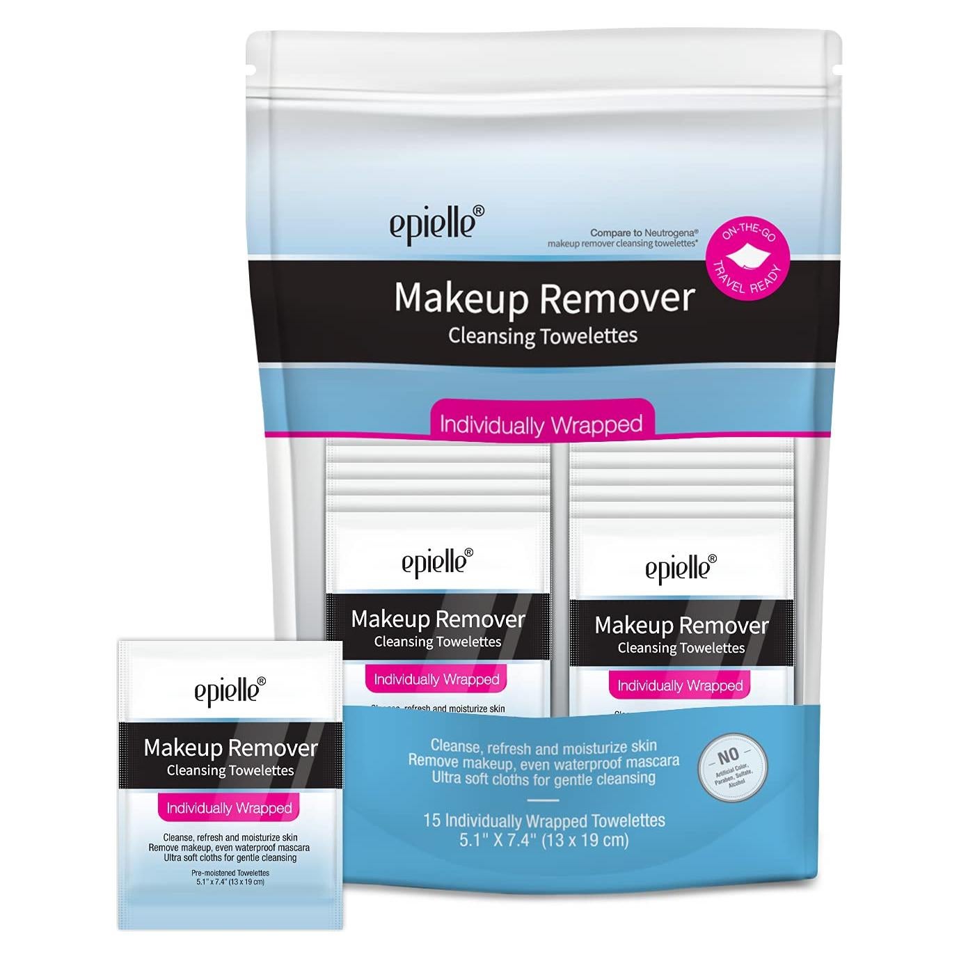 Toallitas Desmaquillantes Epielle 15 Unidades | Cuidado Piel Coreano