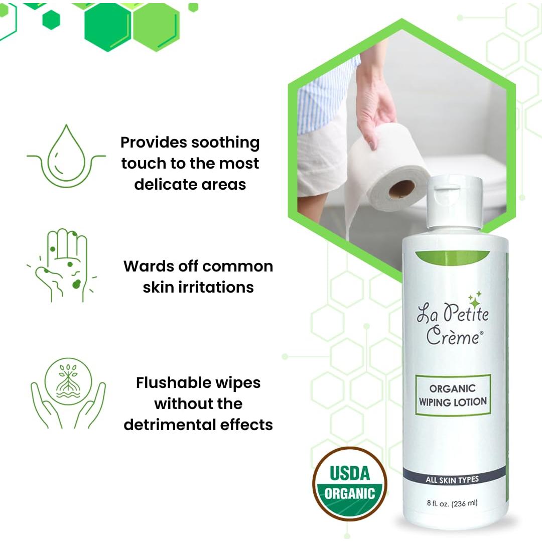 Loción Limpiadora Orgánica La Petite Crème 240 ml - Cuidado Suave