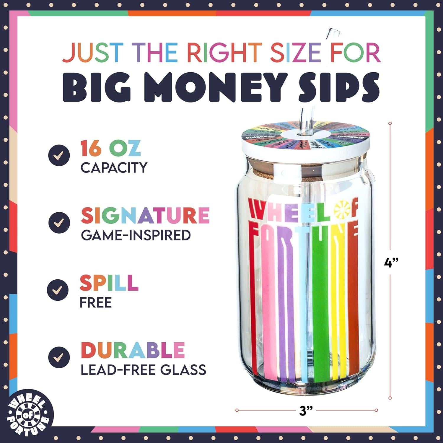 Set de Vasos Dragon Glassware Ruleta de la Fortuna 2 Pzas