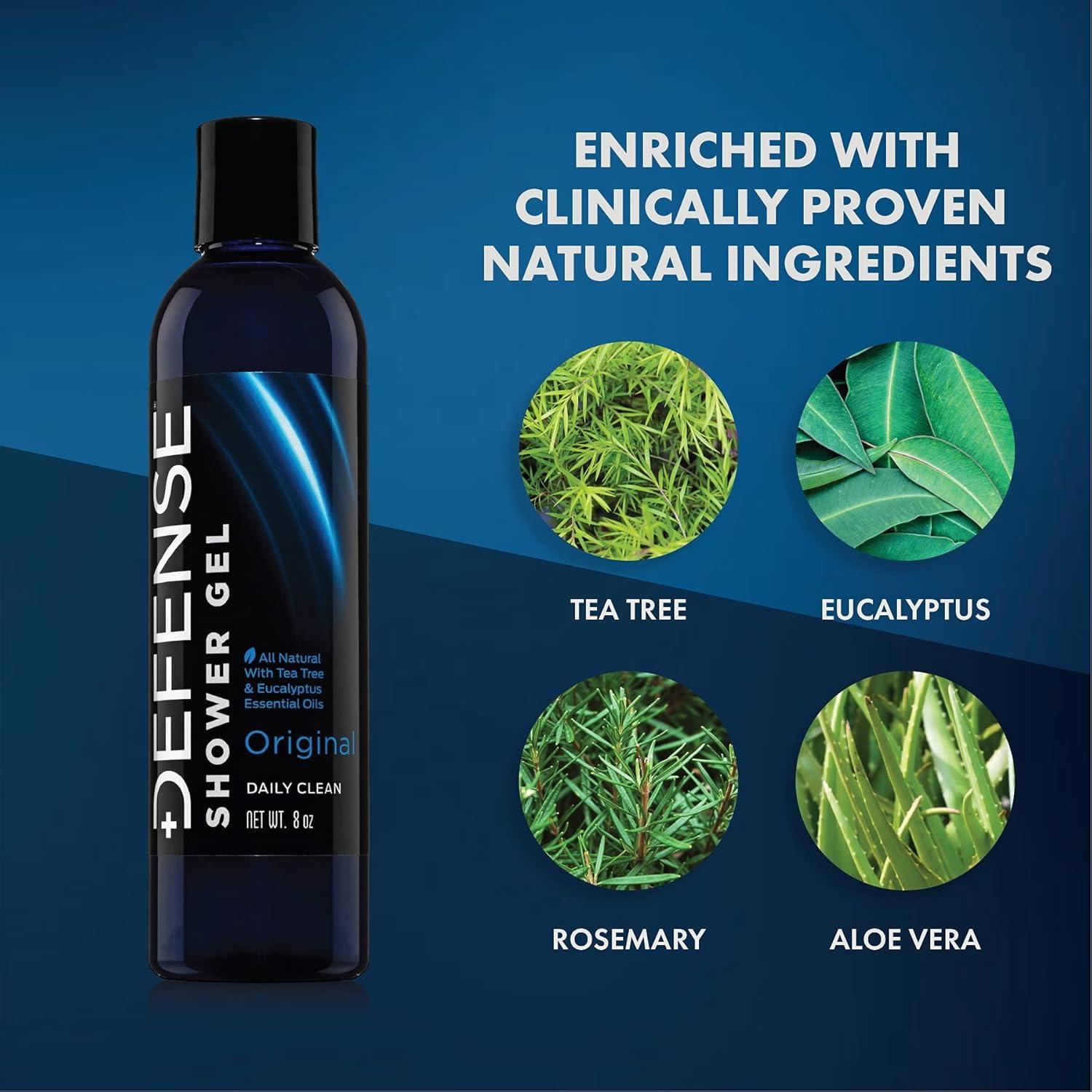 Jabón Corporal Orgánico Defense Soap 226.8 g Paquete de 2