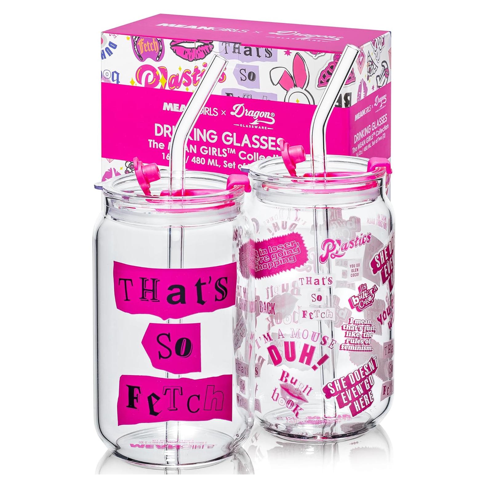 Set de 2 Tazas de Vidrio Dragon Glassware - Mean Girls