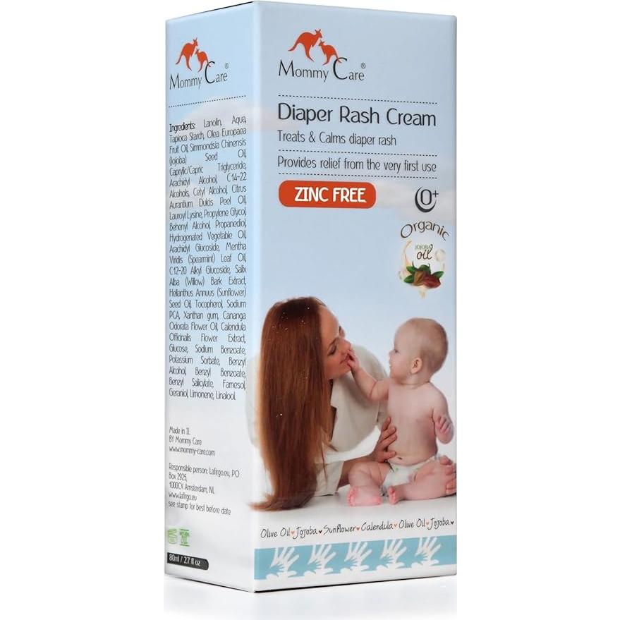 Crema para erupciones de pañal Mommy Care 80ml - Sin zinc
