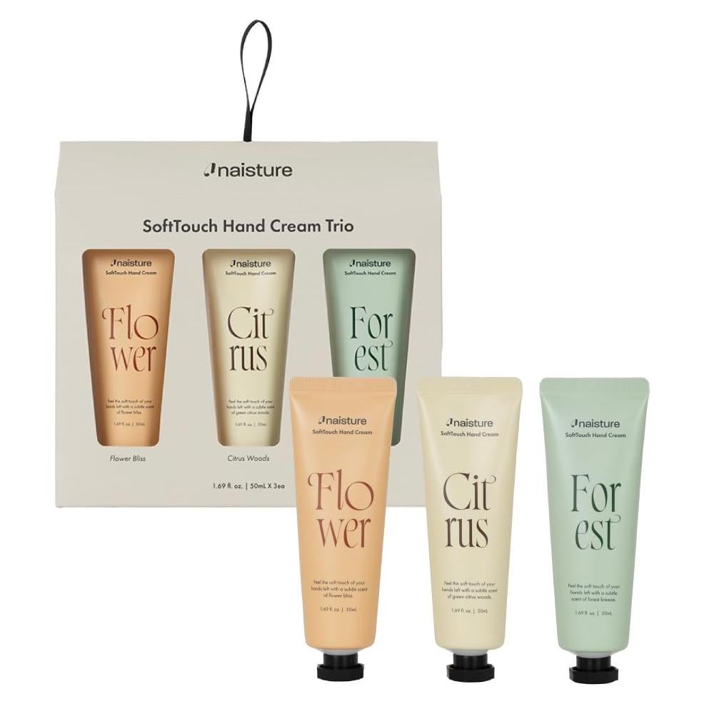 Trío de Crema de Manos SoftTouch - Hidratante 50ml cada uno