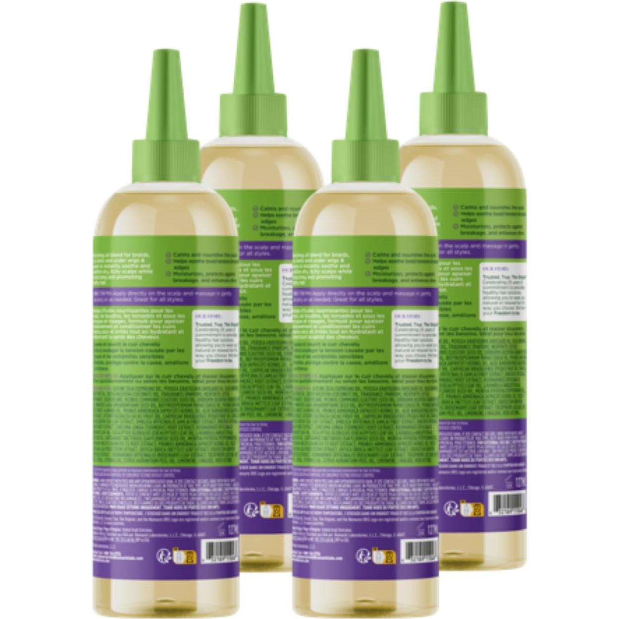 ORS Aceite Calmante para Cuero Cabelludo Braidzone 4 Pack 4.3 oz