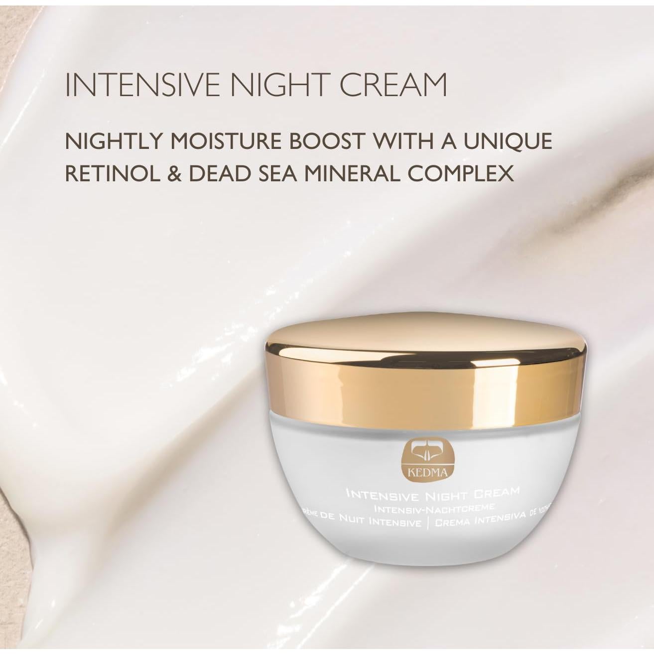 Crema Nocturna Hidratante KEDMA con Retinol y Minerales 50 g