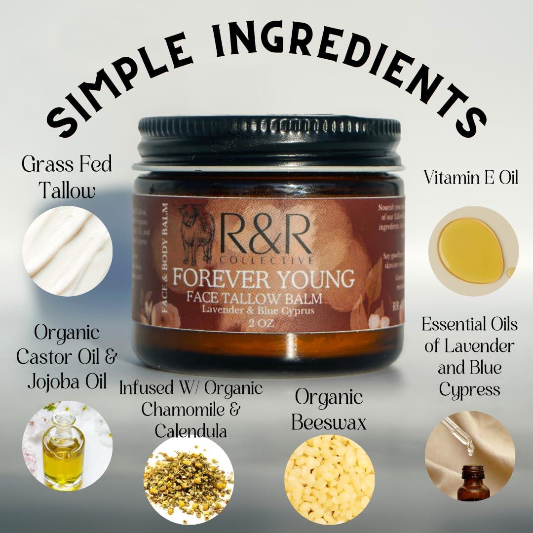 Hidratante Facial R&R Collective Tallow 56.7g - Piel Seca y Sensible