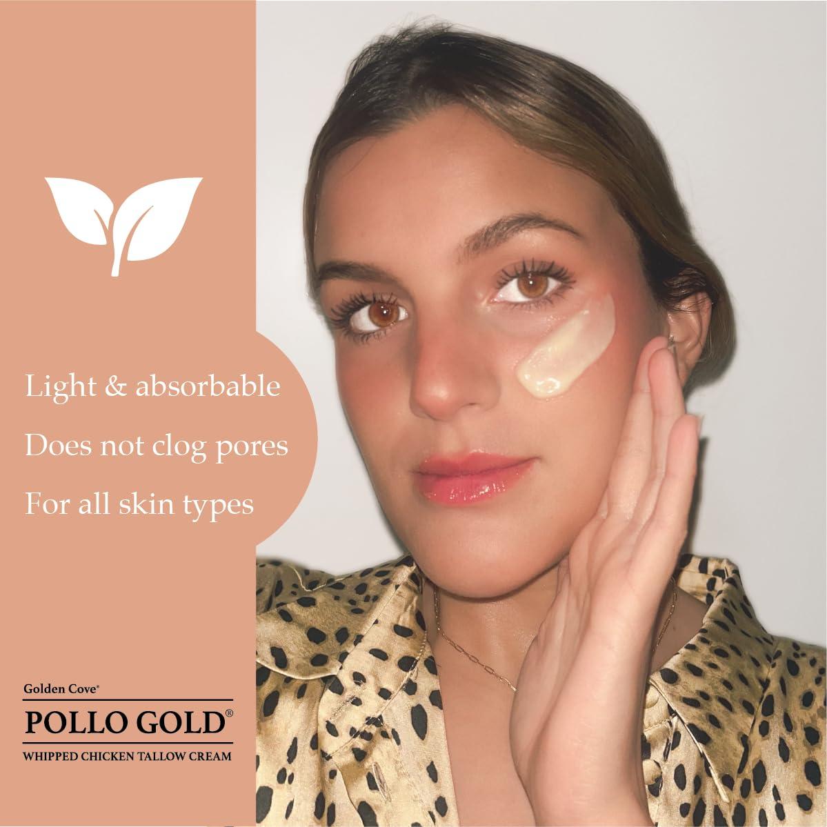 Crema de Sebo de Pollo Batido Pollo Gold 56.7g - Hidratante Orgánico