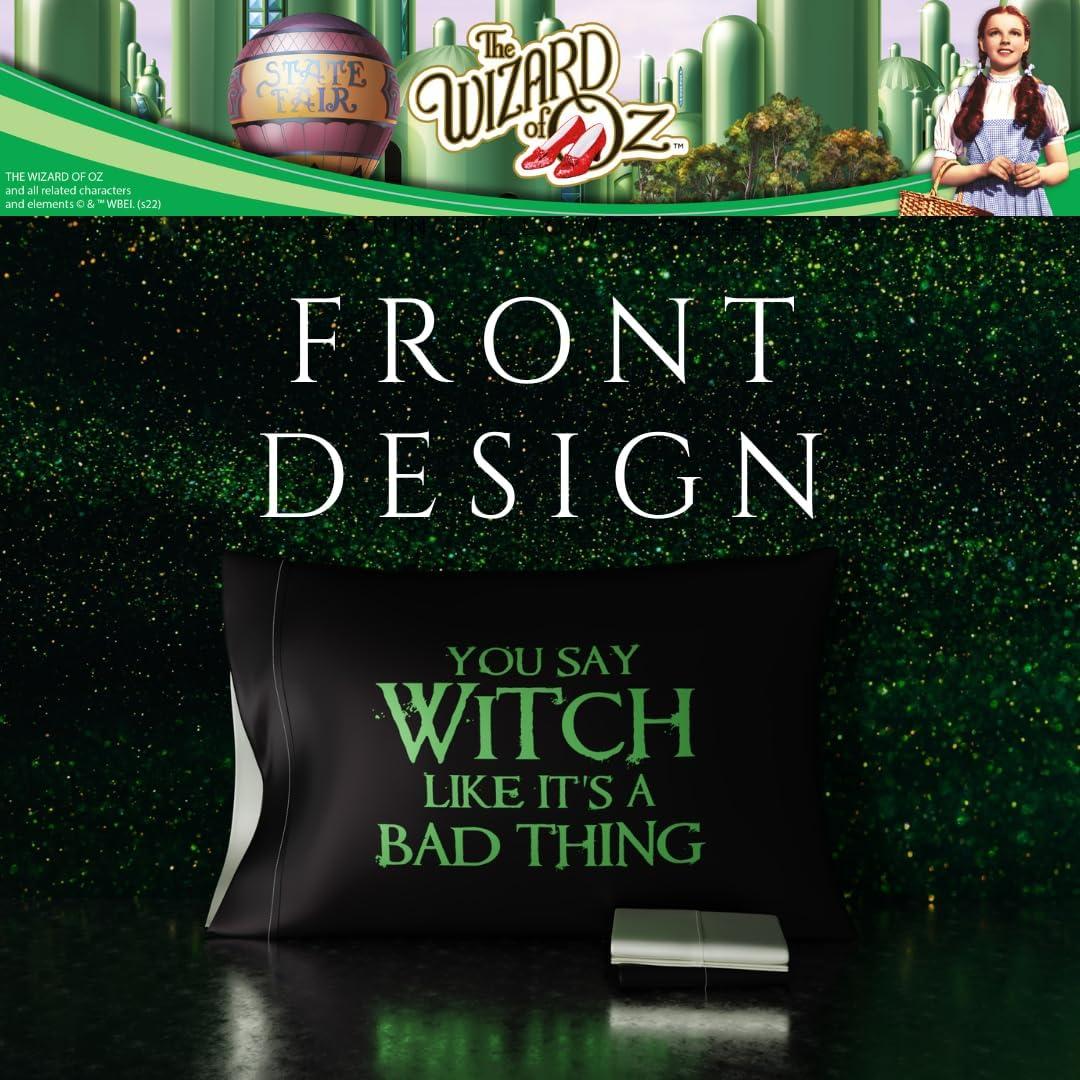 Funda de Almohada Franco Mago de Oz 20x30 Satén Suave