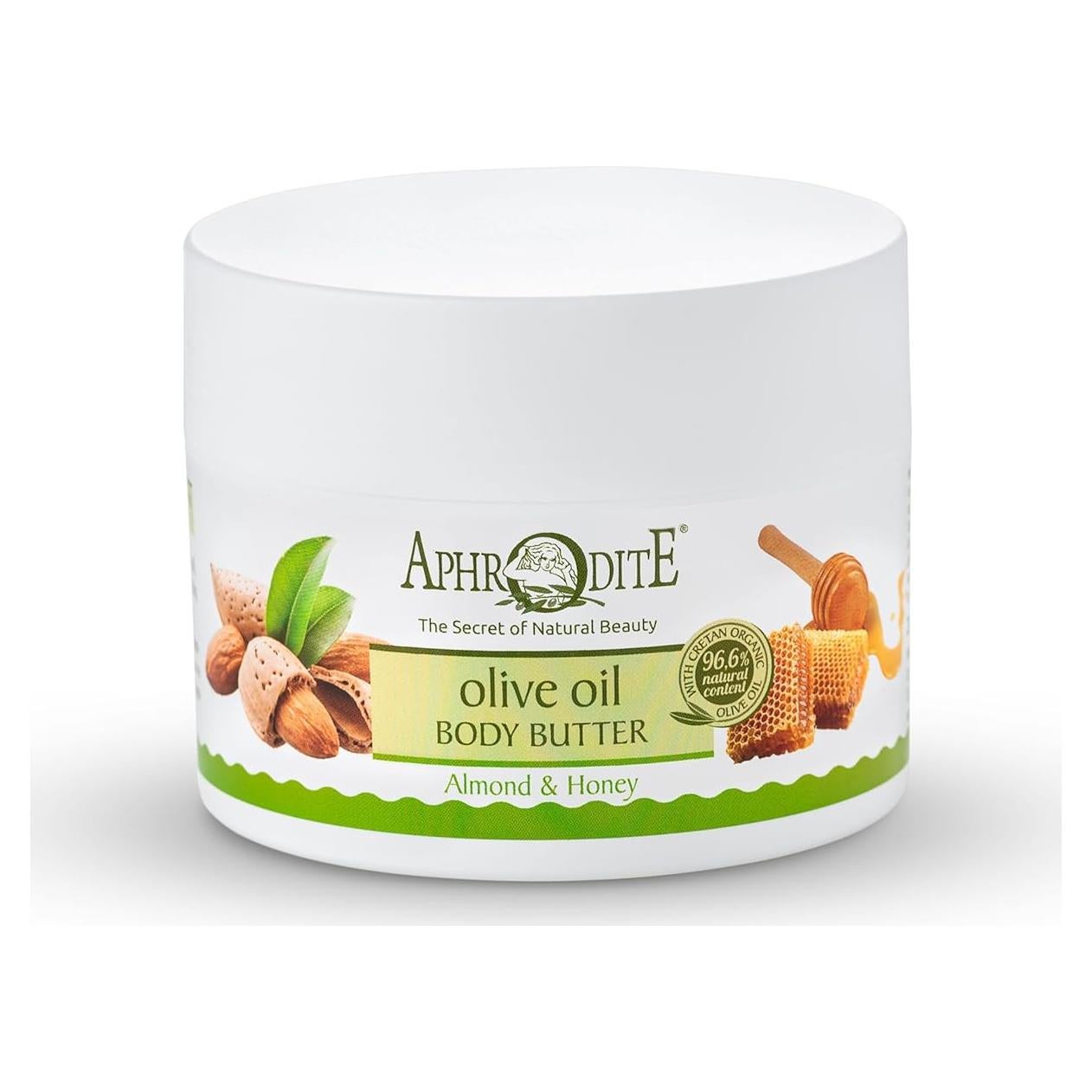 Manteca Corporal Aphrodite 200ml Aceite de Oliva Almendra Miel