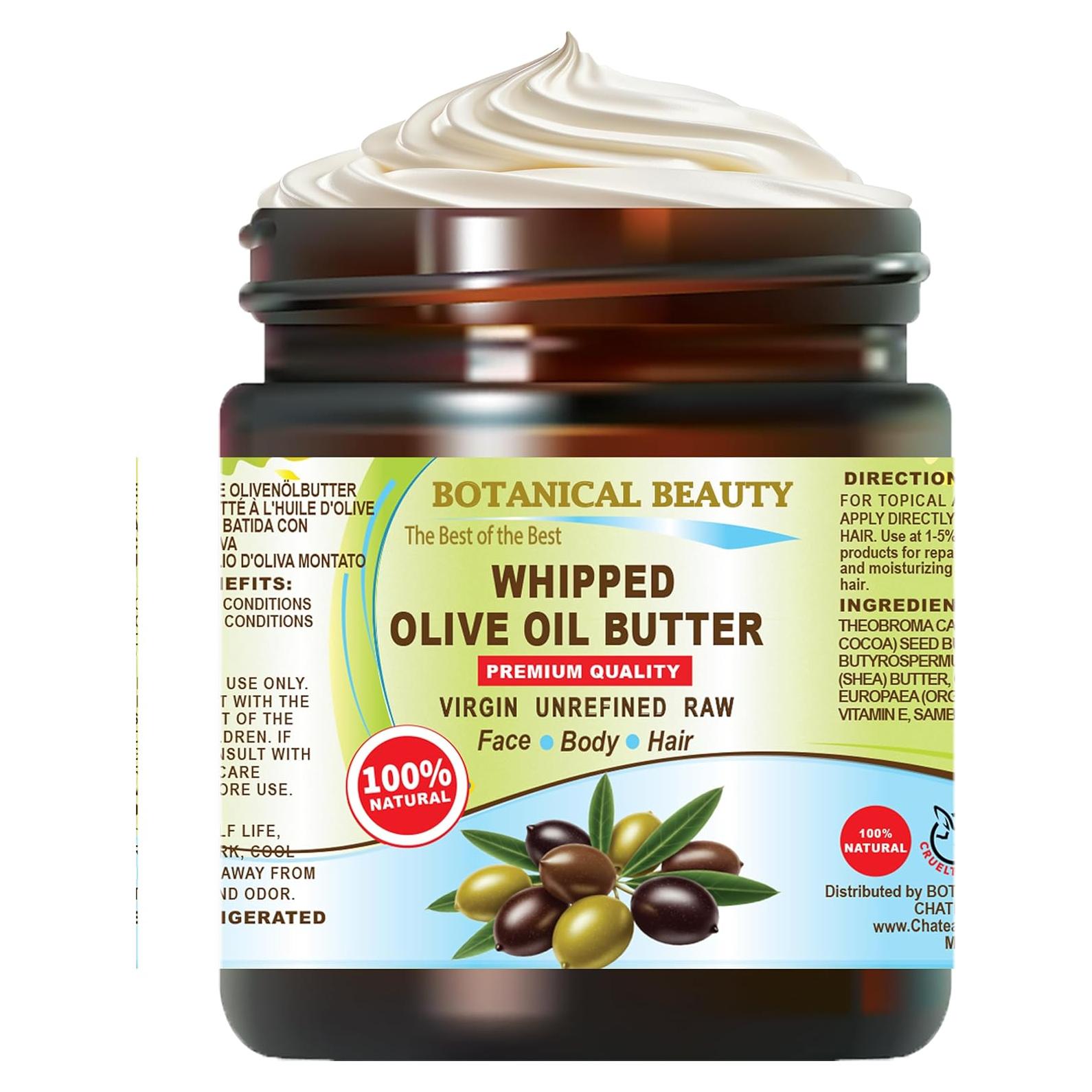 Mantequilla de Aceite de Oliva Orgánica 236.6 ml - Chateau Cosmetics
