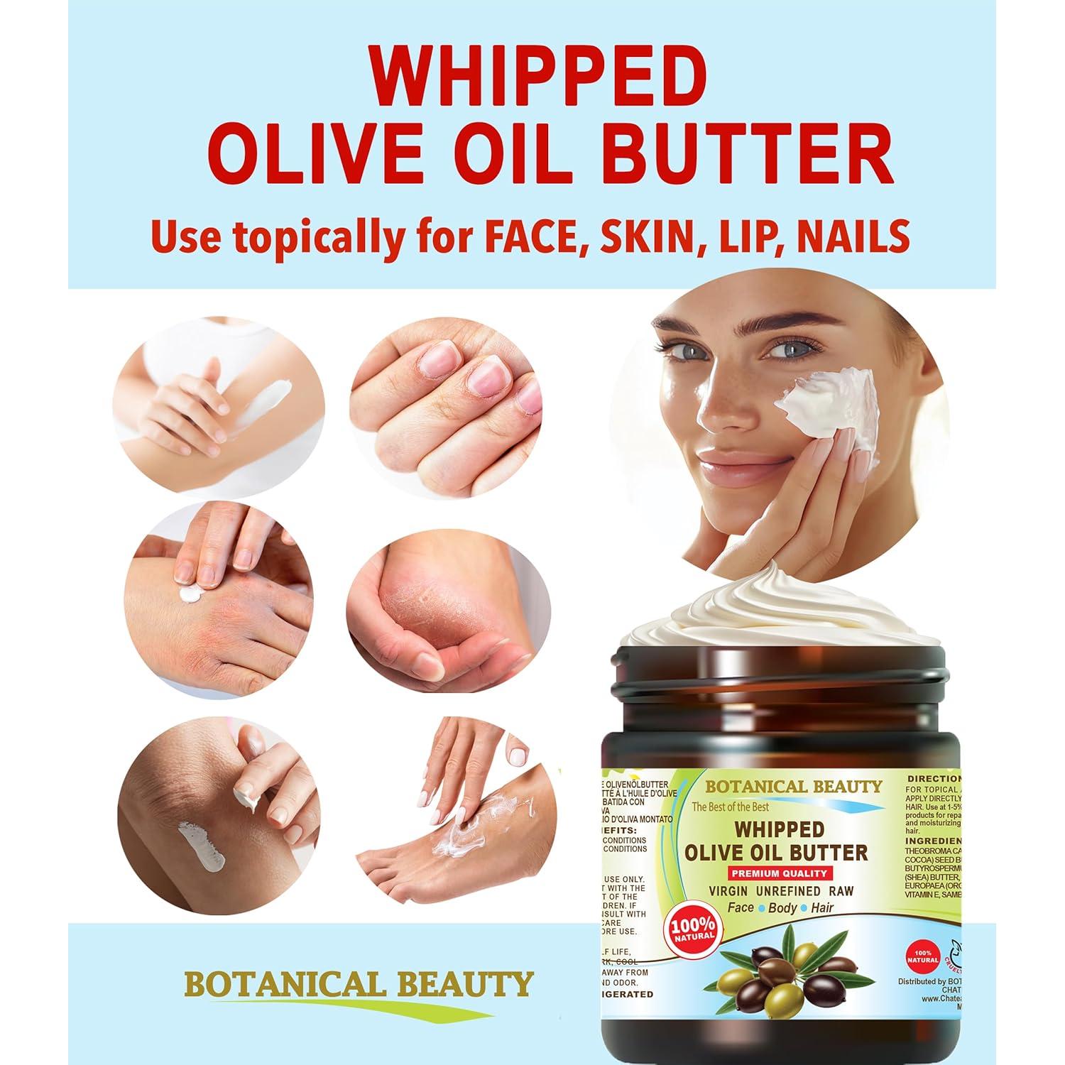 Mantequilla de Aceite de Oliva Orgánica 236.6 ml - Chateau Cosmetics