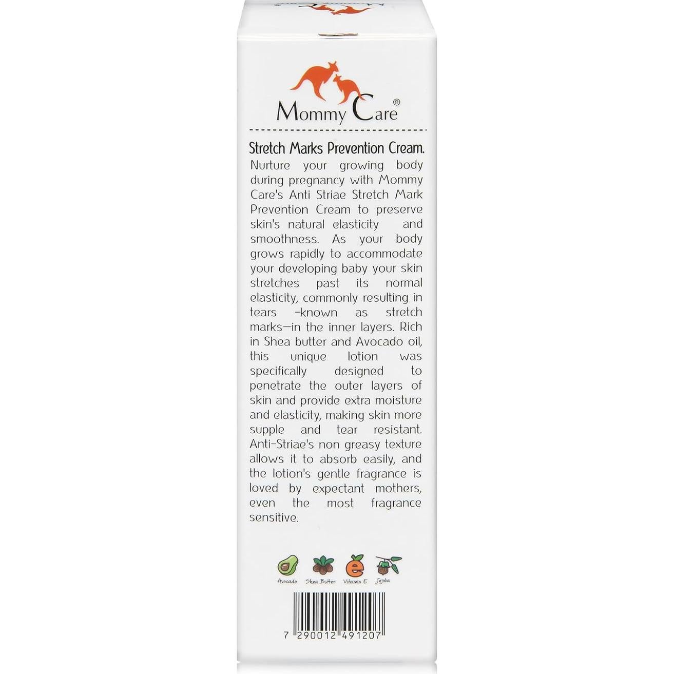 Crema Preventiva de Estrías Mommy Care 100 ml - Vegana y Hidratante