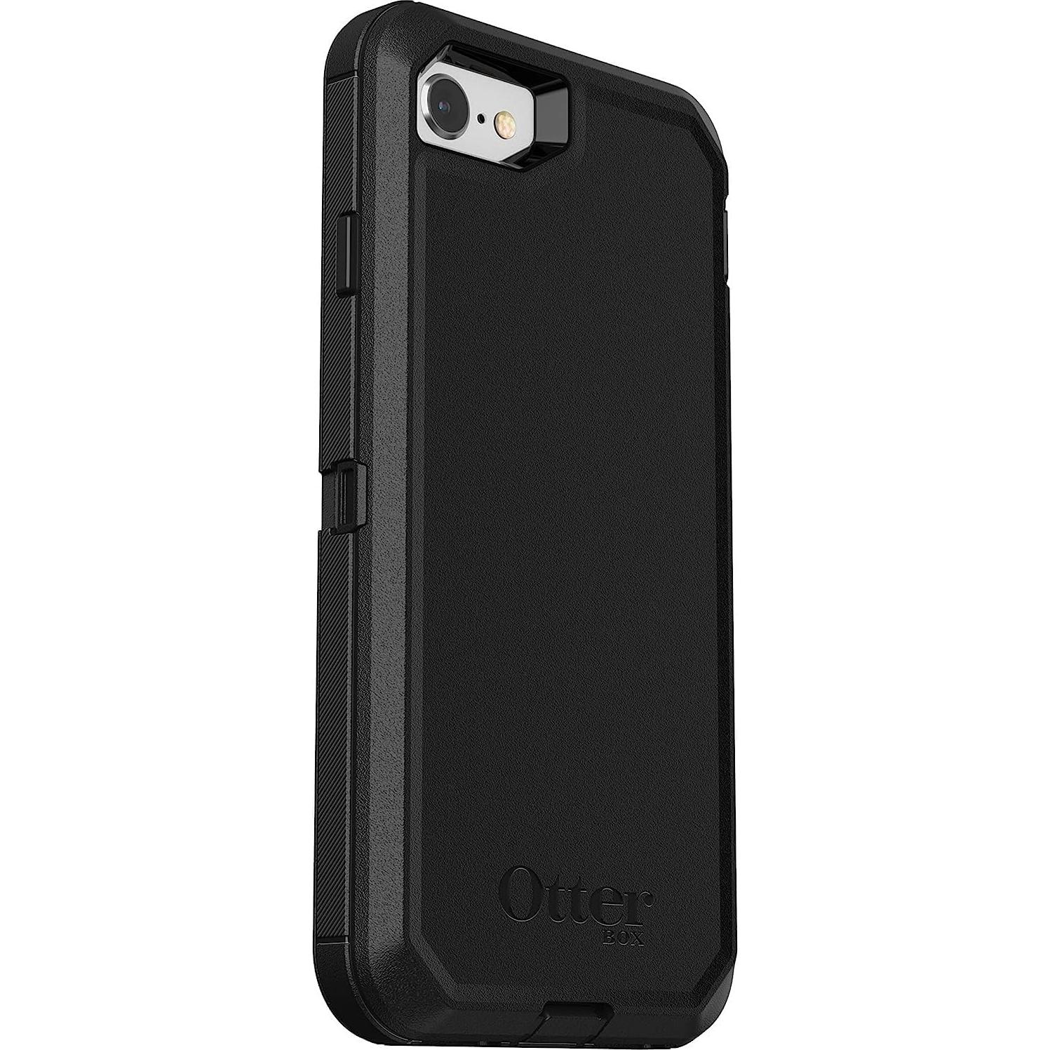 Funda OtterBox Defender para iPhone SE 3/2, 8 y 7 - Negra